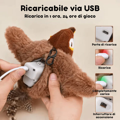 Flappy Bird 2.0 Interaktywna zabawka dla kotów