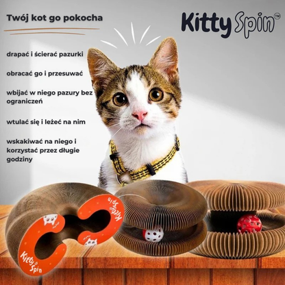 KittySpin™ | Interaktywny drapak dla kota